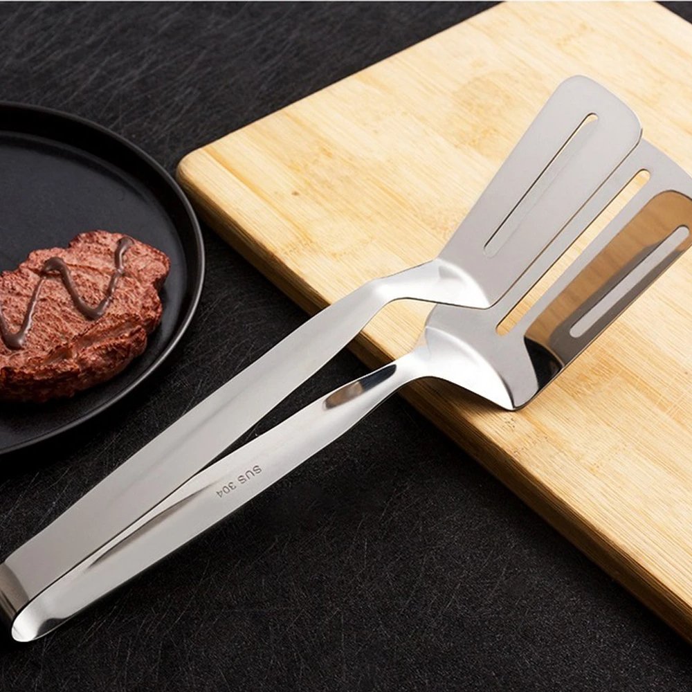 Stainless Steel Double Sided Frying Fish Spatula - Duvera
