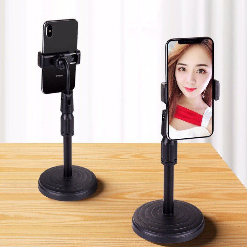 Stand Holder For Phone, Clip Bracket Table Cell Phone Support Holder Mount For Live Broadcast - Duvera