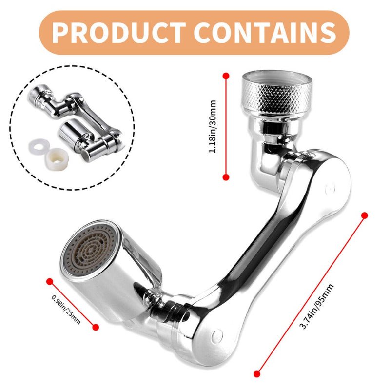 Universal Rotating Splash Filter Faucet - Duvera