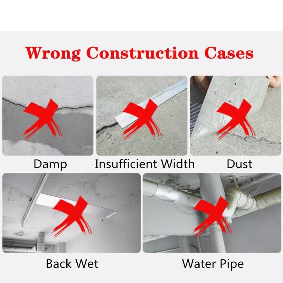 Waterproof Butyl Rubber Foil Tape for Leakage - Duvera