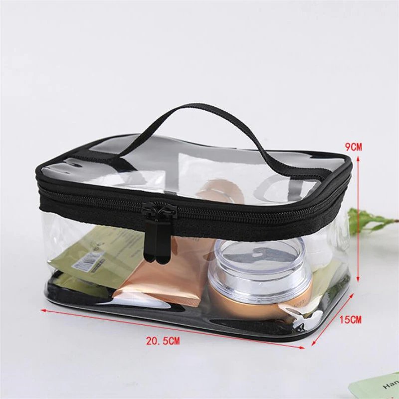 Waterproof Transparent PVC Bath Cosmetic Bag. - Duvera
