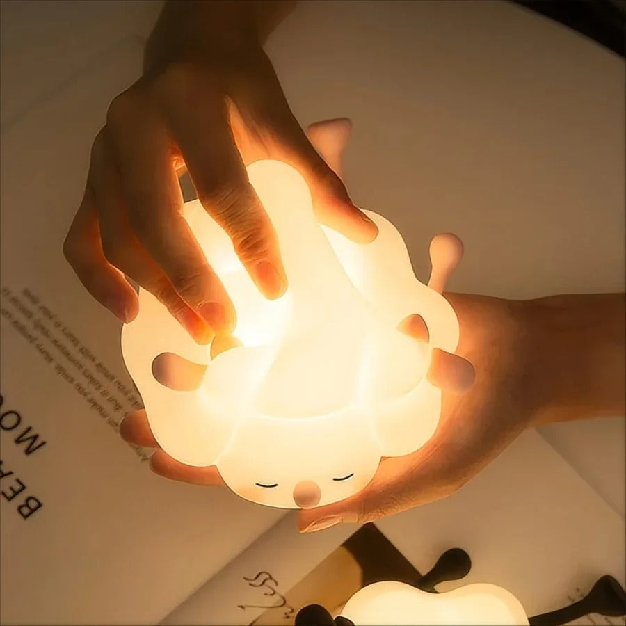 Rechargeable Silicon Sheep Night Light