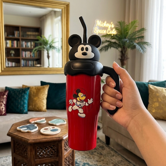 Cute Cartoon Printed Stainless Steel Tumbler