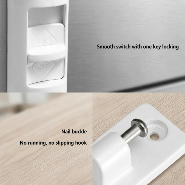 Retractable Wall Mounted Clothes Hanger