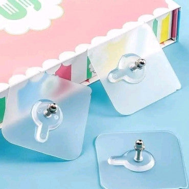Wall Hanging Screw Sticker Hooks
