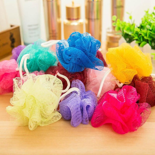 1Pc Flower Bath Body Scrubber Rub. - Duvera