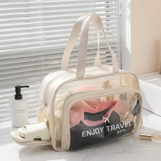Transparent Double Layer Water-Proof Bag