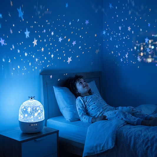 Rechargeable Cartoon Projector Night Light