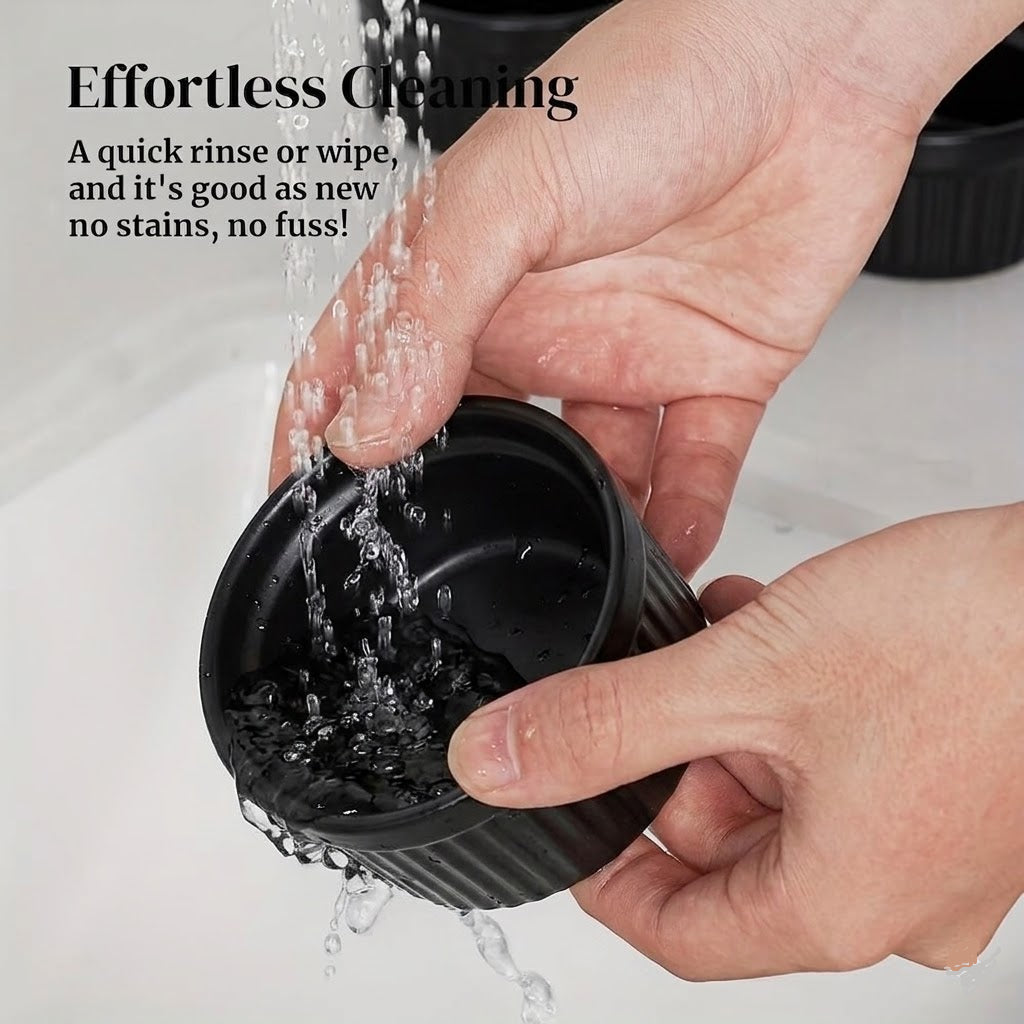 Pack of 3 Plastic Dip Sauce Bowl Set