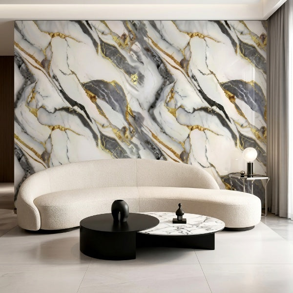 Self Adhesive Foamic Marble Sheet (120x40 Inches)
