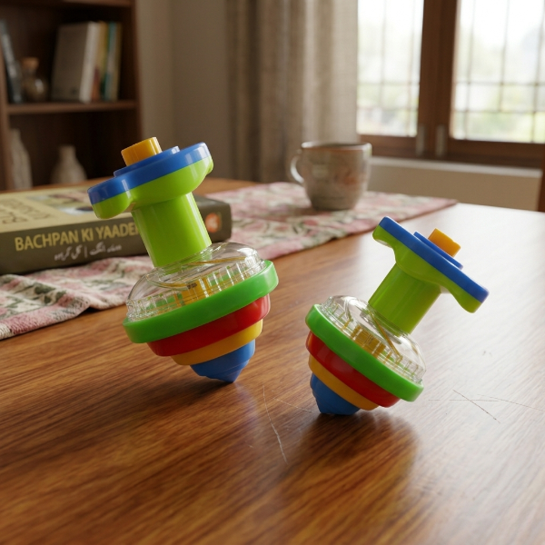 Kids Spinning Top With Music