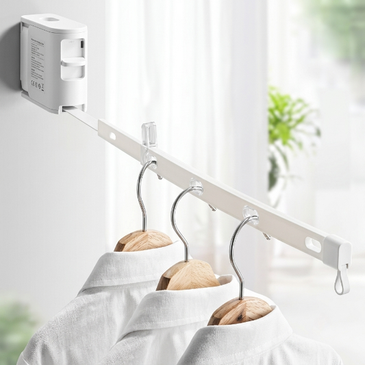Retractable Wall Mounted Clothes Hanger