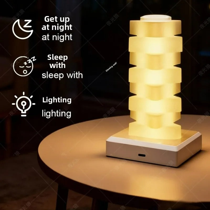 DIY Rubik Triangle Rainbow Night Light