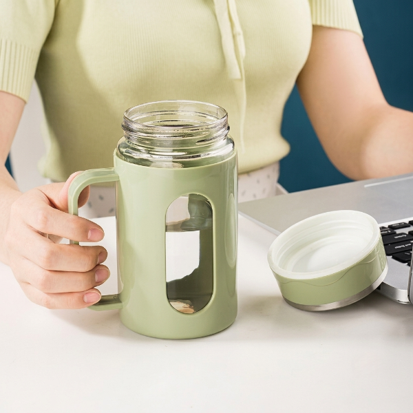 Elegant Double Layer Glass Mug 500ML