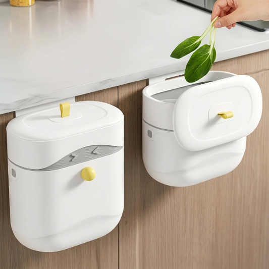 Mini Wall-Mounted Kitchen Trash Bin