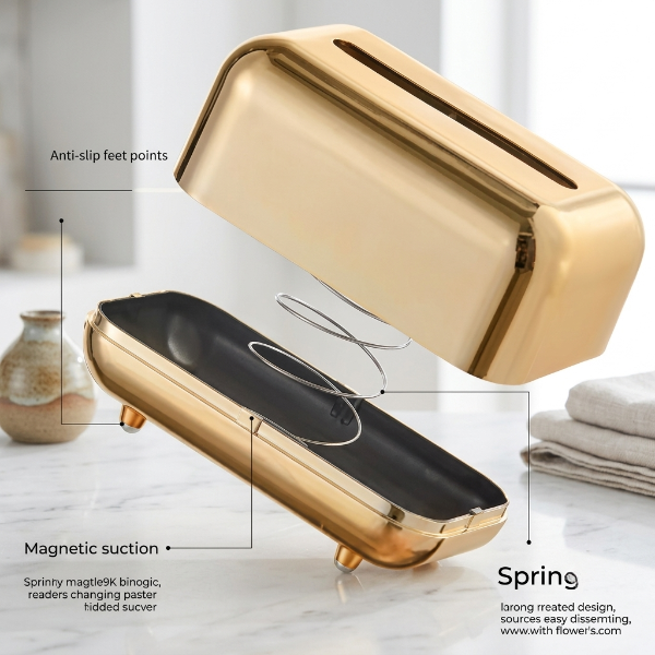 Luxury Royal Metallic Tissue Box