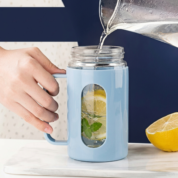 Elegant Double Layer Glass Mug 500ML