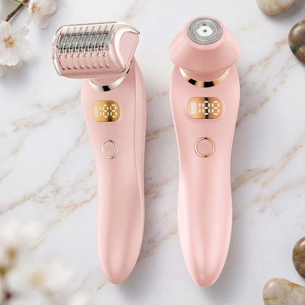 2 in 1 Digital Rechargeable Hair Remover Machine