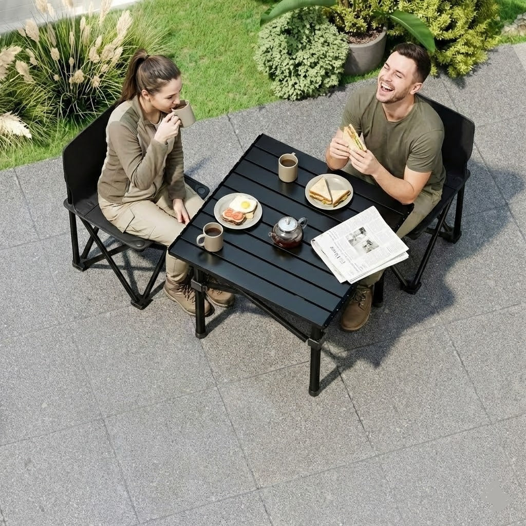 Foldable Travel Table & Chair Set