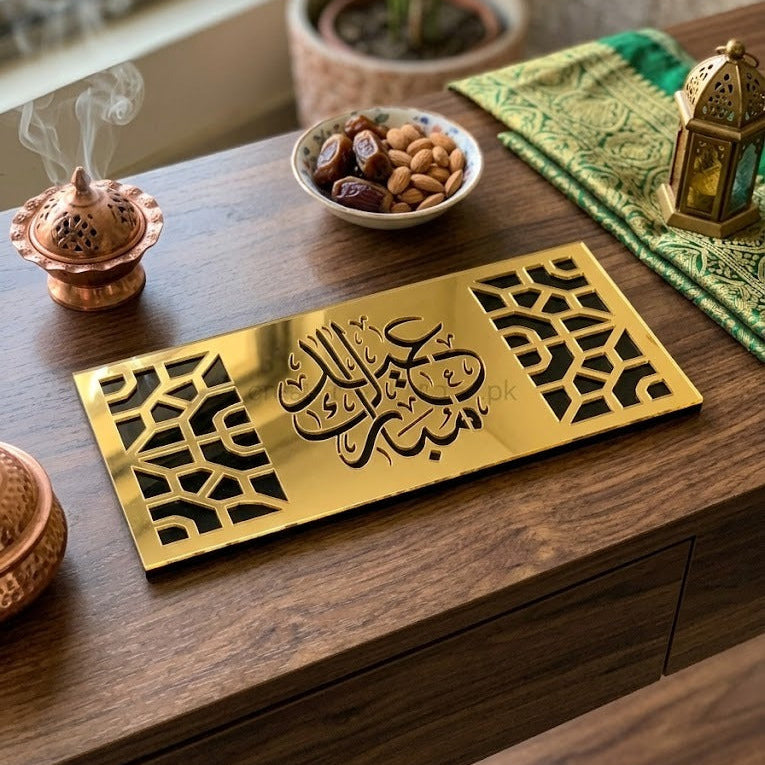 Black and Gold Acrylic Eidi Envelope