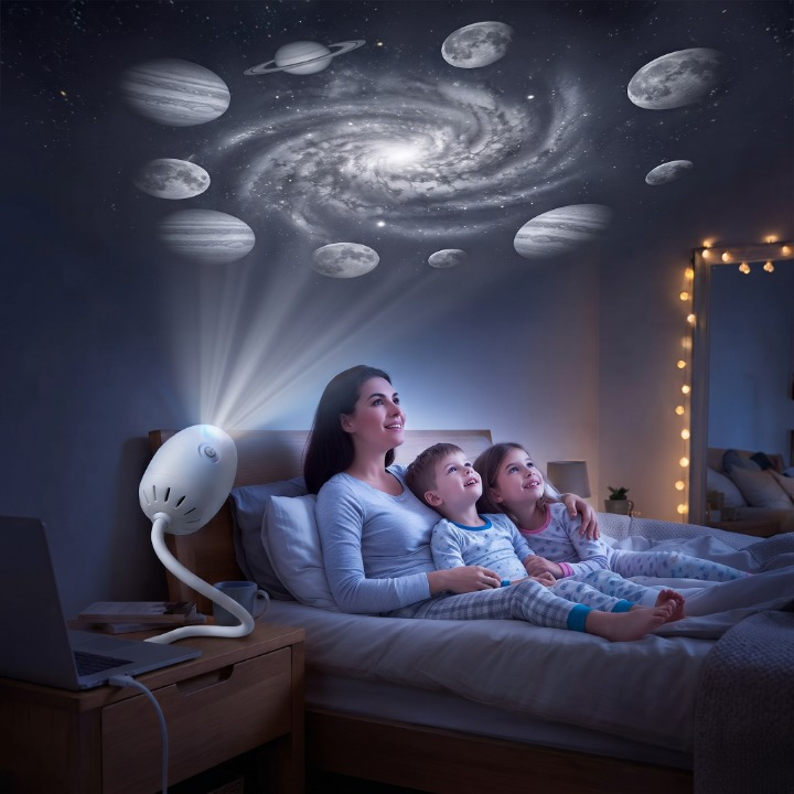 Galaxy 3D USB Projector Light