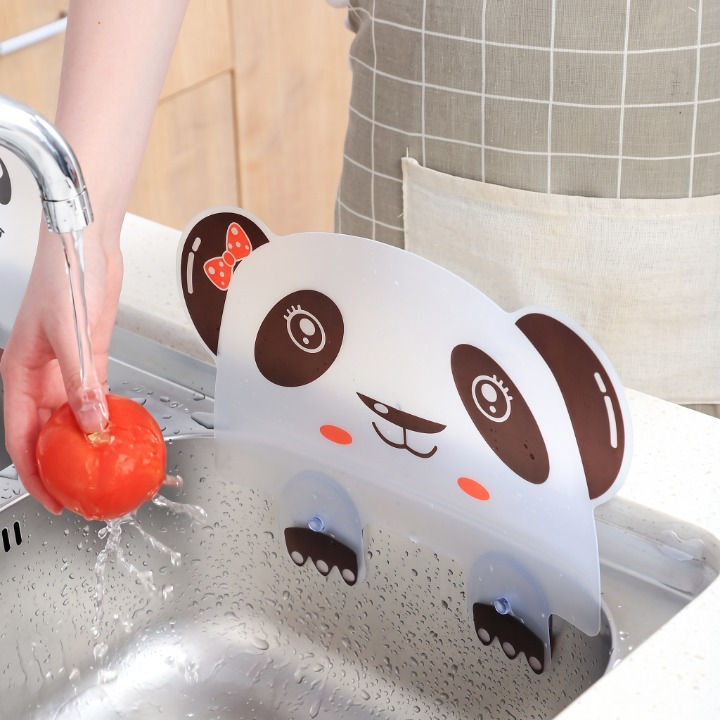 Cute Panda Sink Splash Guard Protector