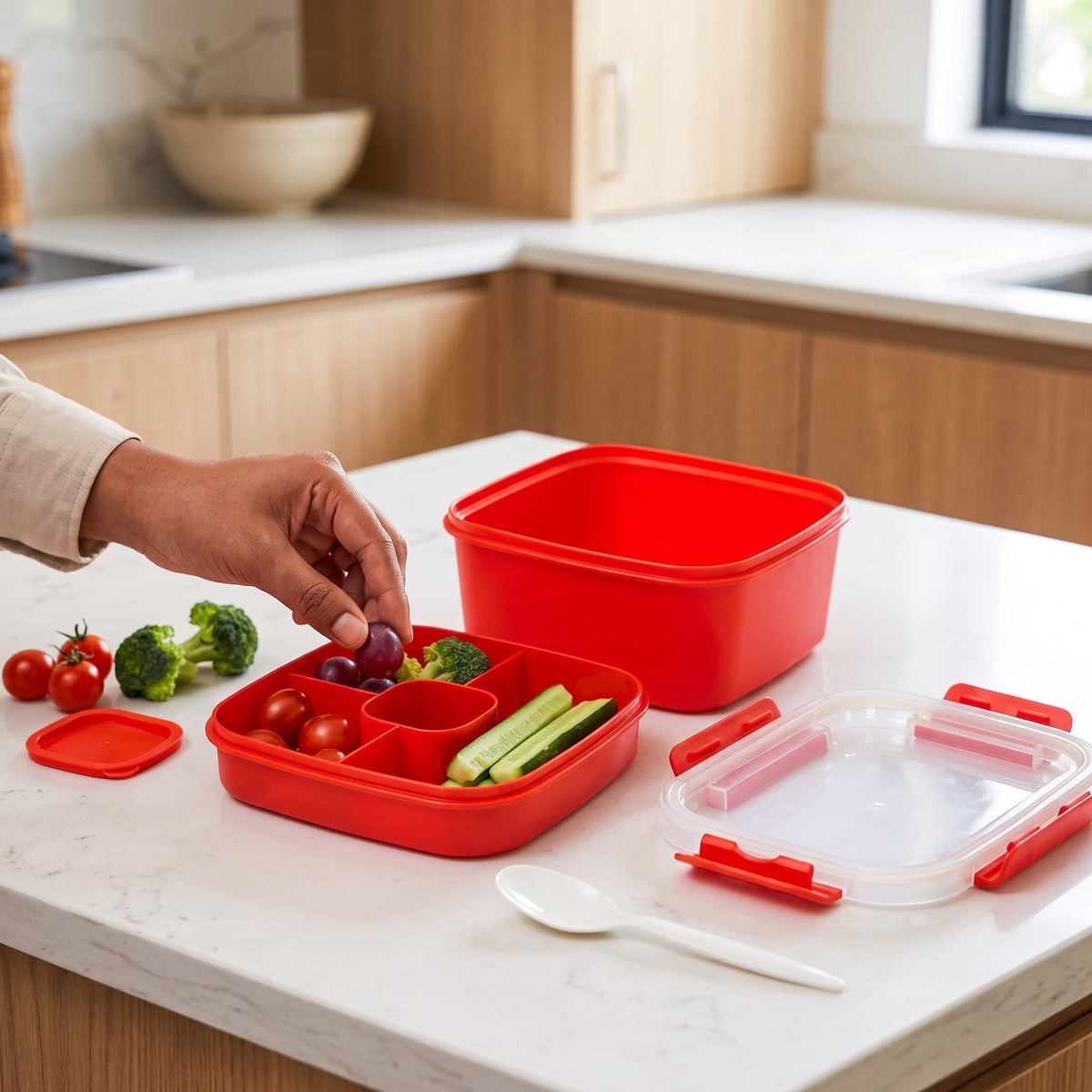 Superhero Food Storage Lunch Box