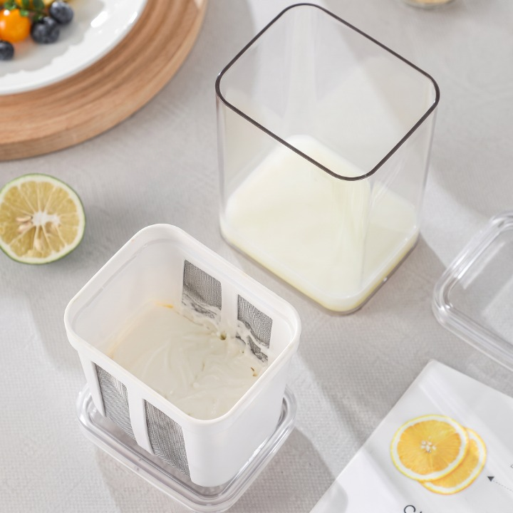 Elegant Greek Yogurt Strainer Container 1100ML