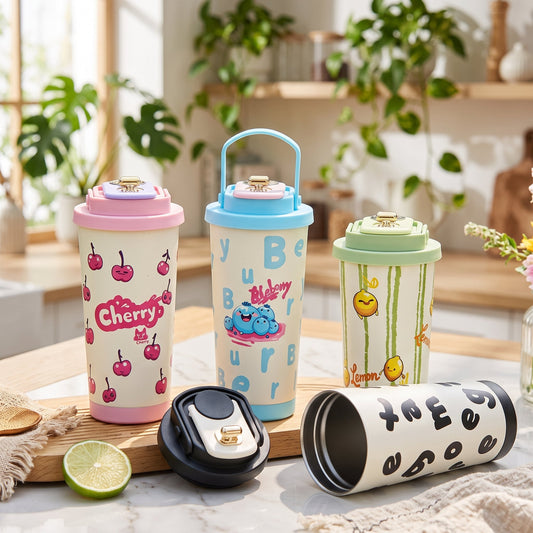 Digital Display Thermal Coffee Mug 600ML