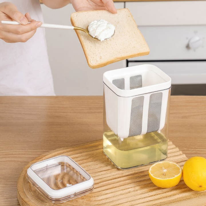 Elegant Greek Yogurt Strainer Container 1100ML