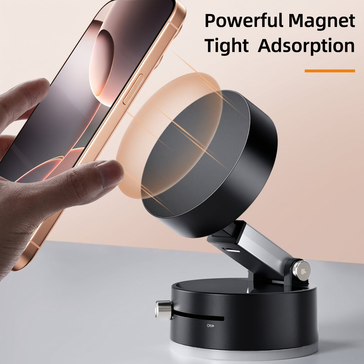 Magnetic Phone Holder With 360° Rotation