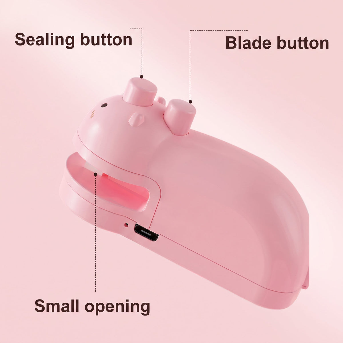 2 In 1 Rechargeable Magnetic Sealer & Cutter