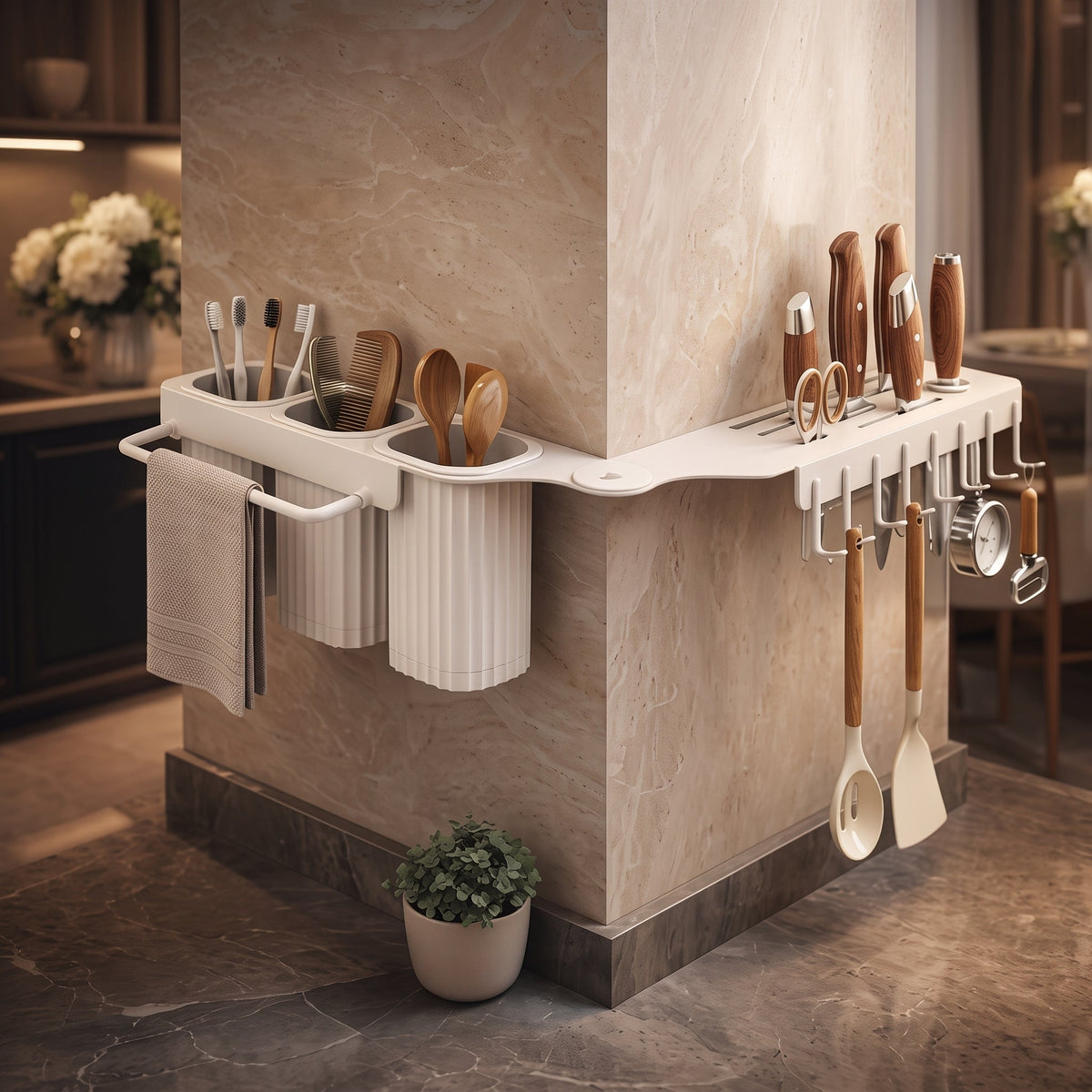 Wall Mounted Kitchen Sink Rack