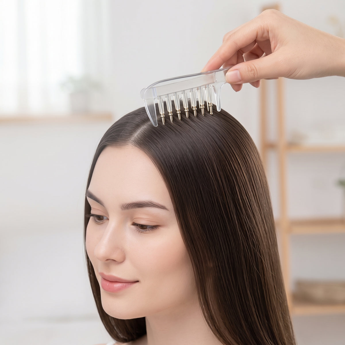 2-In-1 Hair Oil Applicator Comb