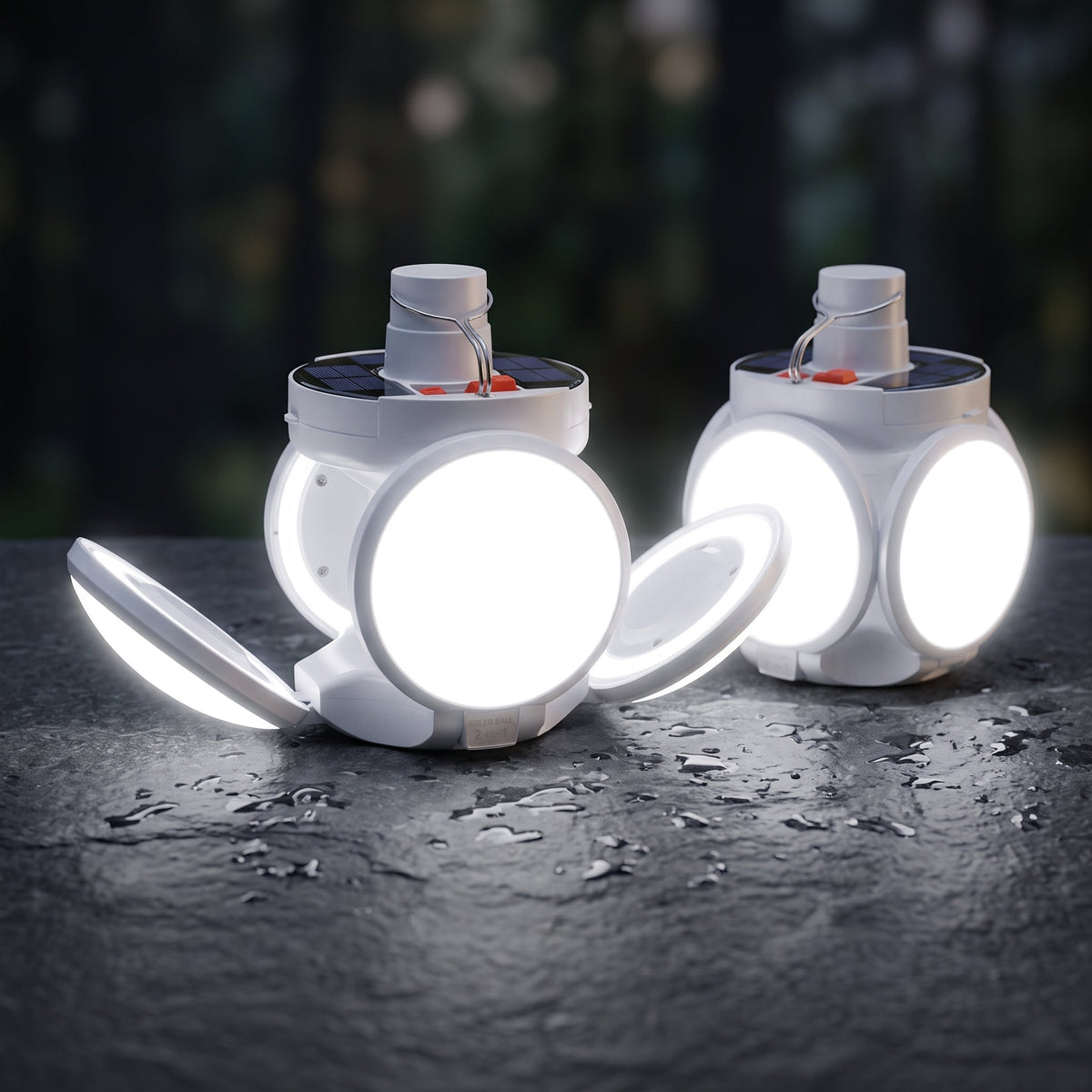 Portable Solar LED Camping Light Bulb