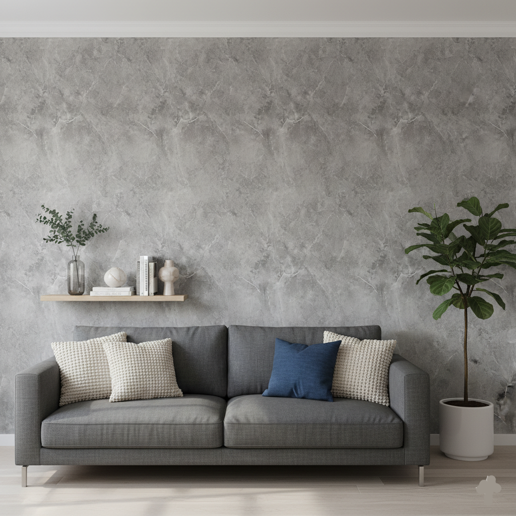 Self Adhesive Foamic Marble Sheet (120x40 Inches)