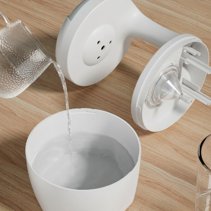 Anti Gravity Air Humidifier With LED Display