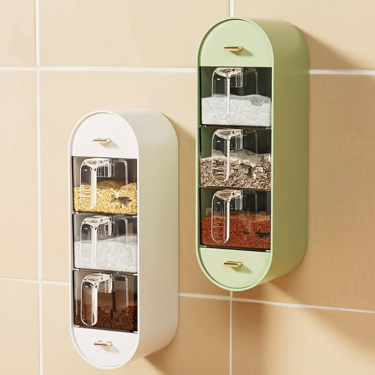 Multi-Layer Seasoning Storage Rack