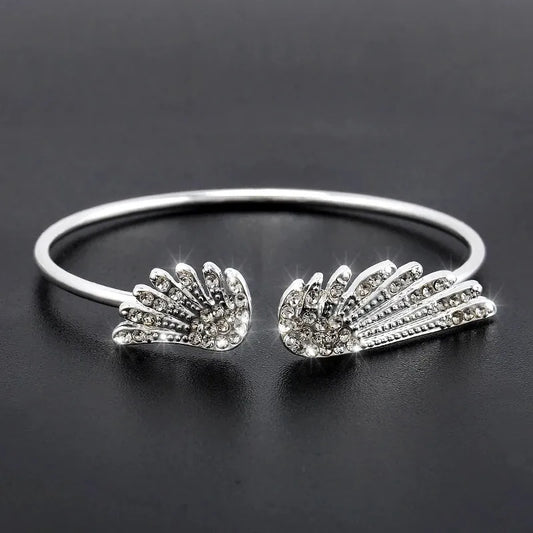 Elegant Angel Wings Bracelet