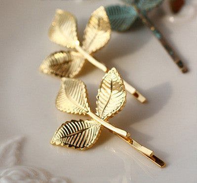 1 pc Elegant Leaf Hairpin