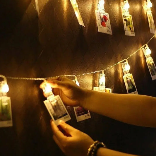 Photo Clip String Lights