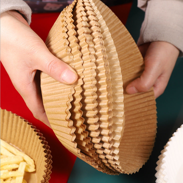 Nonstick Air Fryer Paper Disposable Plate Round (50pcs)