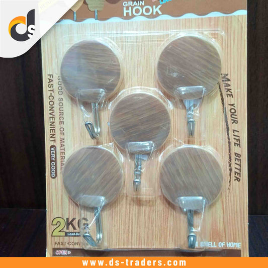 Pack Of 5 Self Adhesive Wall Hook