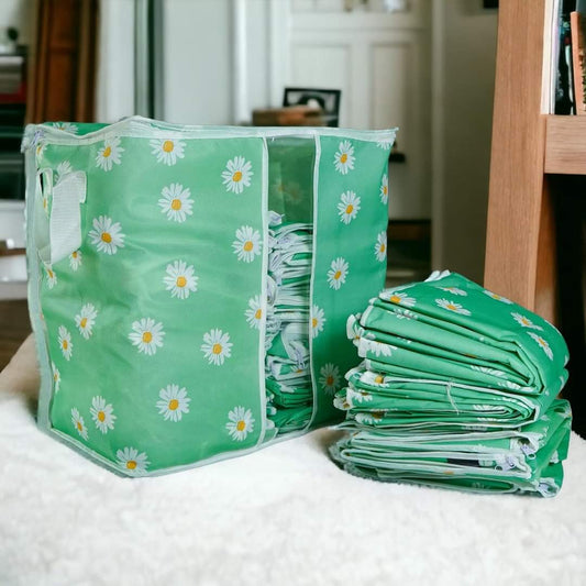 Pack of 5 - Jumbo Size Multipurpose Storage Bag & Organizer for Clothes & Blanket
