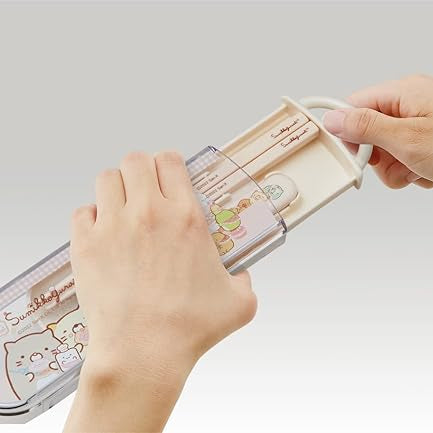 Portable Pencil Box Design Chopstick & Spoon Set