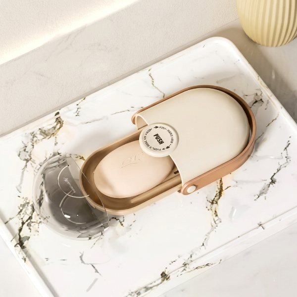 Portable Travel Soap Box With Lid