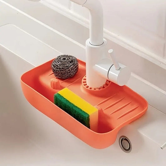 Silicone Sink Splash Drain Rack