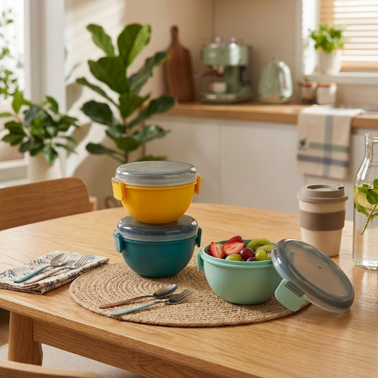 Elegant Double Layer Lunch Box