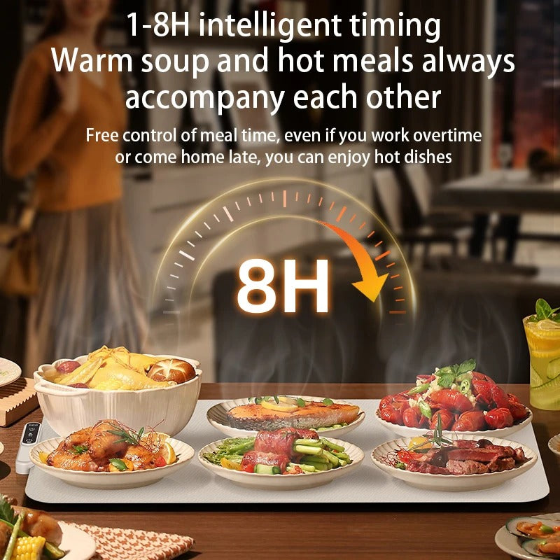 Electric Food Warming Silicon Mat