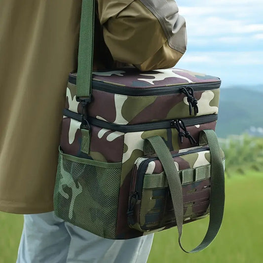 2 Layer Tactical Outdoor Picnic Lunch Bag